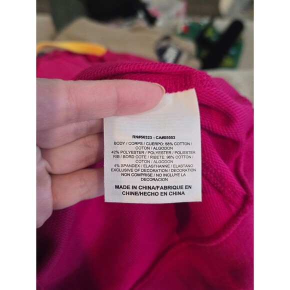 Nike Dri-fit Live Strong 1/4 zip Hooded Pink Pullover Size XS - Picture 5 of 5